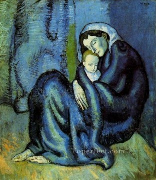 madre e hijo 1 1905 Pablo Picasso Pinturas al óleo